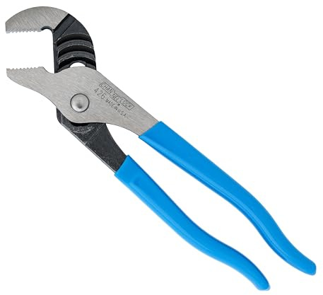 Channellock Tongue & Groove Pliers 426 - Straight Jaw, Made in USA, 0.87 In. Jaw, Heat-Treated Teeth - 6.5 In.