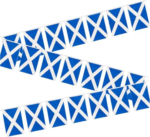 32, 9 m, motivo: bandiera Scozia St Andrews Scozia materiale bandierine