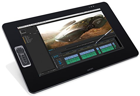 Wacom DTK-2700 Display Interattivo Full HD con Penna, Tavoletta Grafica, Pen & Touch 2048 Livelli di Pressione, 27 Pollici
