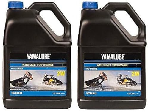 Yamaha Yamalube Watercraft 2-Stroke 2W- 2 Gallons, #LUB-2STRK-W1-04