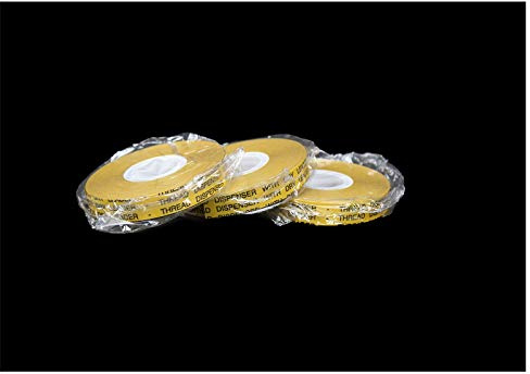 Label Metrics ATG Tape 12mm x 33 Metres. Double sided Clear Adhesive Tape. Ideal for crafting. (3)