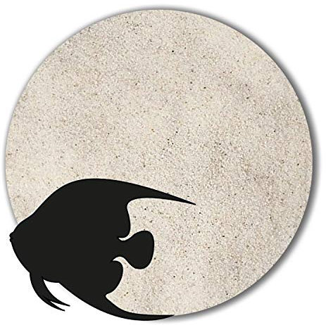 Anbobo Aquarium Sand/Aquarium Kies 25 KG - 0,1-0,4mm naturweiß