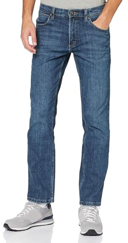 Wrangler - Mens Jeans - Regular Fit - Red Kabel - Authentic Blue