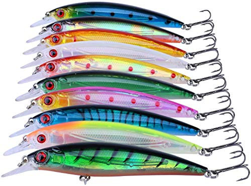 Goture Spinnerbaits-Angelköder-Spinnköder-Jigs künstlicher-Spinner Baits Kits-Forellenköder Double Willow Blade-10/14g …