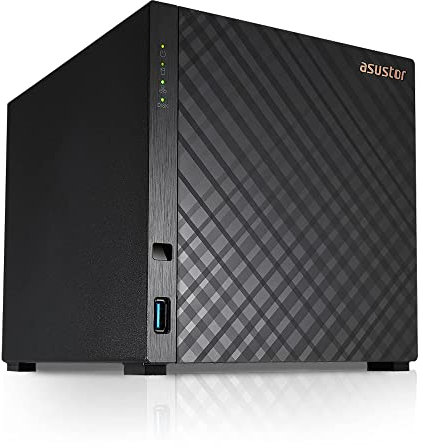 Asustor Seagate IronWolf AS1104T - Servidor NAS (4 bahías, 48 TB, 4 módulos de 12 TB)