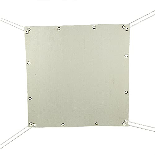 wolfman Pfeilfangmatte Kevlar Material Haltbar Hinterhof Pfeilfangmatte Pfeilfangnetz 0,8/1,2/1,5/2/3/4 MM Dicke (2 MM, 1.5M * 1.34M)