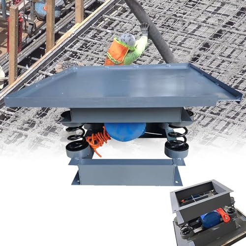 Hydravex Table Vibrante en BéTon, Agitateur à BéTon 220 V, Plate-Forme De Vibration De Bloc De Test De Banc 2860 TR/Min, Table Vibrante en Acier Inoxydable 50 Cm X 50 Cm pour éLiminer Les Bulles