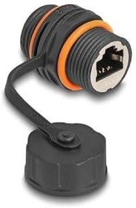 DeLOCK 88145 cable gender changer RJ45 Black