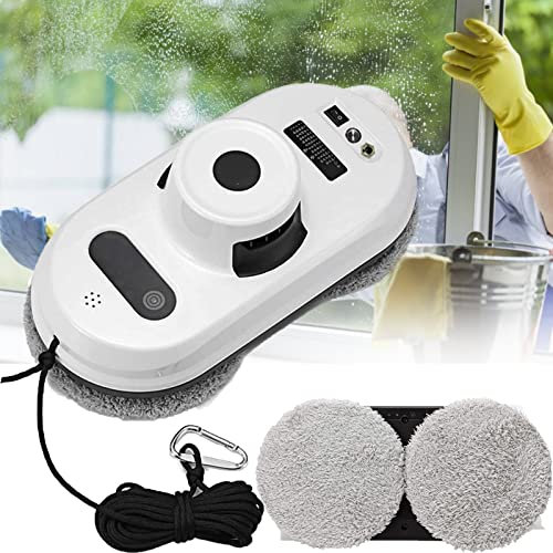Window Cleaner Robot, Smart Glass Cleaning Robotic with Strong Suction | Remote Control Window Cleaning Robot for Windows/Tiles/Class Door