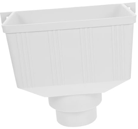 CANIGHT PVC Regenwasserabzweiger Für Fallrohre Effiziente Lösung Zur Regenwassersammlung Langlebig Und Installieren Kompatibel Mit Standard-dachrinnen