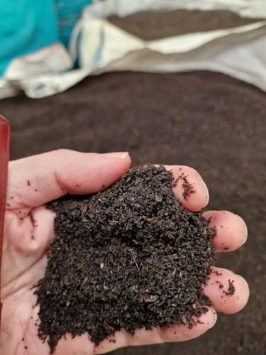 Wormganix Raw Organic Worm Castings Blend Peat & Chemical Free Soil improver 2-100 Litres available (6 Litres)