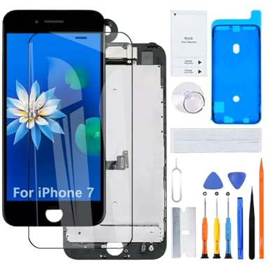 H&LYCYJ Écran d'affichage pour iPhone 7 A1778 A1660 noir | Wear toolbox，Affichage HD，Écran de remplacement，Pour les modèles:A1778 A1660
