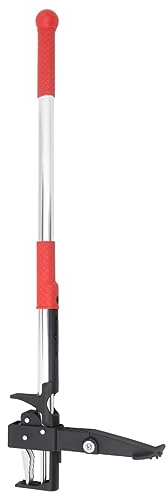 NQJIBUE Articolo: diserbante rosso e argento 99,5 cm in alluminio anodizzato, prato e giardino, attrezzatura elettrica per esterni, tagliaerba