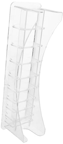 Portapeine Guía de Plástico Rectangular para Cortadora de Cabello | Estuche Organizador para Barbería, Diseño de Posicionamiento Seguro, Práctico para Peluqueros y Barberos