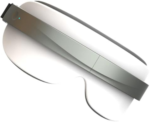 COLLBATH Masseur Oculaire Électrique Usb Taille Unique Fonction Chaleur Et Connexion Sans Fil Pour Soins Oculaires Anti-âge, Des Rides Et Poches, Usage Portable Quotidien