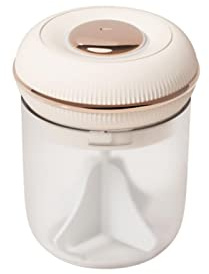 Limpiador facial eléctrico de burbujas, con 2 engranajes, color blanco