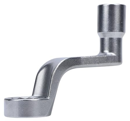aqxreight Llave Corta para Herramienta de Extracción de Filtro, Llave de Vaso para Extracción de Filtro de Aceite Hexagonal Doble de 24 Mm para Espacios Reducidos Mantenimiento Automotriz