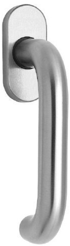 Fenstergriff Griff Balkongriff Plus Mod. REAL Plus Edelstahl 90° NEU