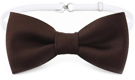 TigerTie Baby Fliege Satin-Webart – vorgebunden – Kinderfliege für Hochzeit, Taufe & Fest – bequemer Sitz – verstellbarer Gummizug 29–40 cm
