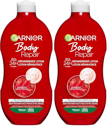 Garnier Body Feuchtigkeitscreme Body Repair, 400 ml (Packung mit 2)