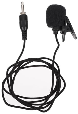 ibasenice Ansteckmikrofon Tragbar Mit -gewindeschraubanschluss Für Hervorragende Klangklarheit Kompatibel Mit Smartphones Tablets Und Laptops Für Videoaufnahmen