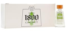 1800 - Coconut Infused - Tequila 5cl x 10 35% ABV Miniatures (10 x 5cl)