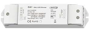 Controller LED DC12-48V 1/4 Canale Tensione costante Dimmer DALI Uscita DA1/4 PMW Push Dim Protezione multipla(DA1)