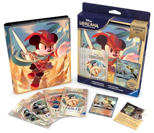 Ravensburger Disney Lorcana Trading Card Game for Adults and Kids 8 Years Up - Set 9: Fabled - Collectable TCG