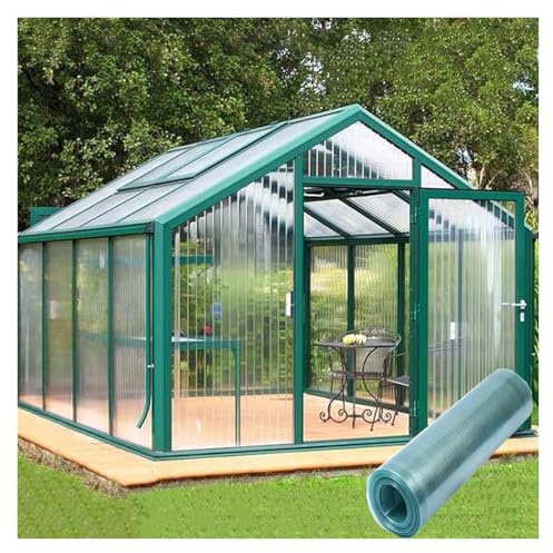 Marquise Porte Entree Panneaux Toit Feuilles Fibre Verre, Transparents Feuilles Fibre Verre 0,8mm pour Solarium, Extérieur, Jardin(1.2x20m/3.94x65.6ft)