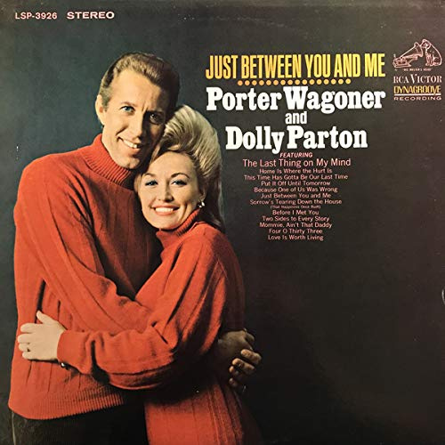 PORTER WAGONER & DOLLY PARTON - just between you & me RCA 3926 (LP vinyl record)