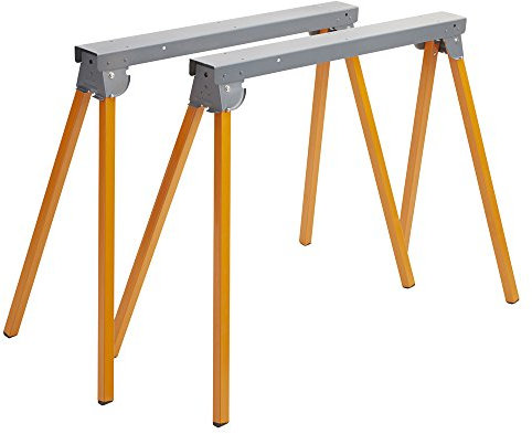 Portamate PM-3300T Sägebock aus Stahl, zusammenklappbar, belastbar bis 83,8 kg, 2 Stück