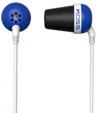 Koss 185357 The Plug In-Ear Headphones Blue