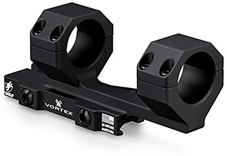 Vortex Optics Precision Quick-Release Extended Cantilever 30mm Riflescope Mount - 2-Inch Offset - Picatinny Compatible, Made in USA - Unlimited, Unconditional Warranty