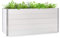 blumfeldt Nova Grow Gartenbeet,195 x 91 x 100 cm (BxHxT),Material: WPC mit UV-, Rost- und Frostschutz,Holzoptik,rückenschonende Höhe,einfacher Zusammenbau,weiß