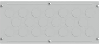 SpEeL/M Kabeldurchführung aus Metall 20 x M40 A600 (Referenz: 1SZE990900B0024)