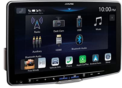 Alpine Halo11 iLX-F115DU8 - Autoradio mit 11-Zoll-Touchscreen, DAB+, 1-DIN Einbaugehäuse, Wireless Apple Carplay und Android Auto Unterstützung für FIAT Ducato 8