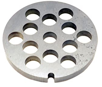 Meat Grinder Blade Stainless Steel, Meat Mincer Plate ø 10 mm, for Bosch, Zelmer, Chamber Number 8 | Replacement Spare Part for Grinders Mincers – 61 mm