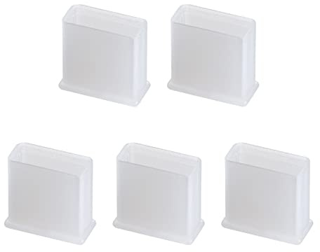 Rebower USB Anti Dust Plug Port Dust Silicone Covers Caps Stoppers, [for Computer PC Laptop] - Translucent/5pcs