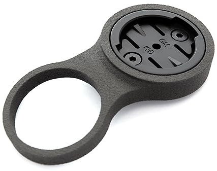 Bike3D GPS Mount Compatible with Garmin or Wahoo with 6mm Spacer (-6º)