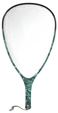 fishpond Nomad Hand Net | Fly Fishing Carbon Fiber & Fiberglass Composite Landing Net - Salty Camo