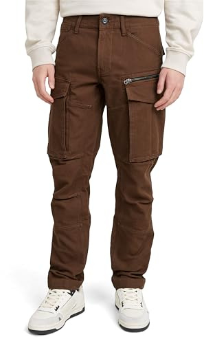 G-STAR Homme Pantalon Rovic Zip 3D Regular Tapered, Rouge (DK Plum GD D02190-D752-G701), 34W / 34L