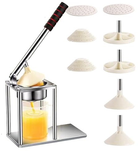 Manuelle Saftpresse | Zitruspresse Handpresse für Orange | Kommerzielle robuste Handpresse Manuelle Orange, Zitrus, Zitrone, Granatapfel-Fruchtsaftpresse für Zuhause, Küche, frische Saftpresse