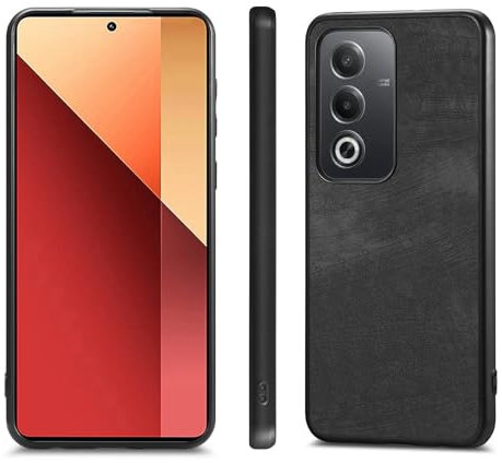 Jiajihua Funda Compatible con Moto E40,Compatible con Motorola Moto E40 4G 2 en 1 [PU+TPU] Protección de Lente Antigolpes Black