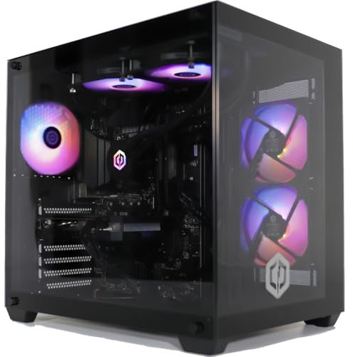 CYBERPOWERPC Luxe Gaming-PC - Intel Core i9-12900KF, Nvidia RTX 5070 12GB, 32GB RAM, 1TB NVMe SSD, 750W 80+ PSU, Wasserkühlung, Windows 11, Ark RGB