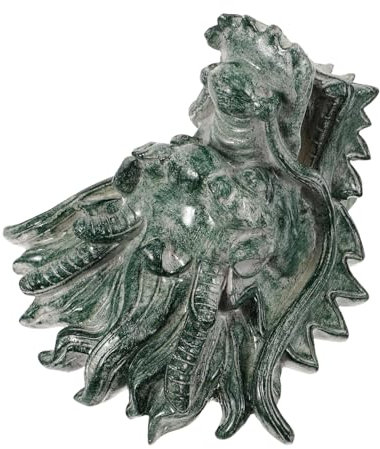 iplusmile Wandbrunnen Mit Drachenkopf Langlebiger Gartenbrunnen Aus Resin Vielseitig Einsetzbar Als Wand Gartendekoration Einfache Installation Elegantes Design Für Ihren Außenbereich