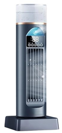 Générique Ventilateur Tour | 6 Vitesses Ventilateur Sur Pied Silencieux | Oscillation 120 Degrés Pour Chambre Bureau Intérieur Extérieur