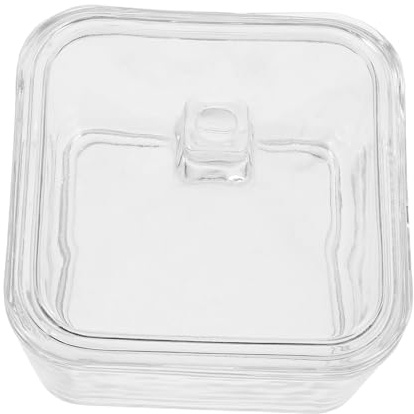 BESTYASH Sucrier avec Couvercle en Verre 300ml pour Café, Élégant | Récipient à Sucre, Facile à Remplir Nettoyer, Fraîcheur Scellée, Pièce Décorative