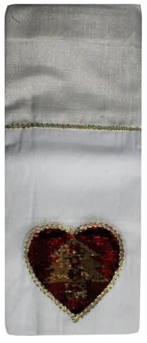 Russo Tessuti #Coppia Tendine Tende Shine Portierine Paillettes Natale Natalizie 60x240 cm Variante 3