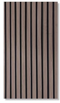Akustikpaneele AURA Balance Grey Oak 240x60cm | Wandpaneel Holzoptik grau | MDF & Filz Wandpanel | acoustic wall panel | Schallschutz Wand | 1 Stück | 1,44 m²