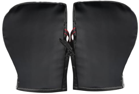 Nuhjytgf Handlebar Gloves, Windproof Insulated Design, 1 Pair, Waterproof Hand Covers, Scooter E-Bike Motorcycle Winter Riding, Seasonal Use For Commuting